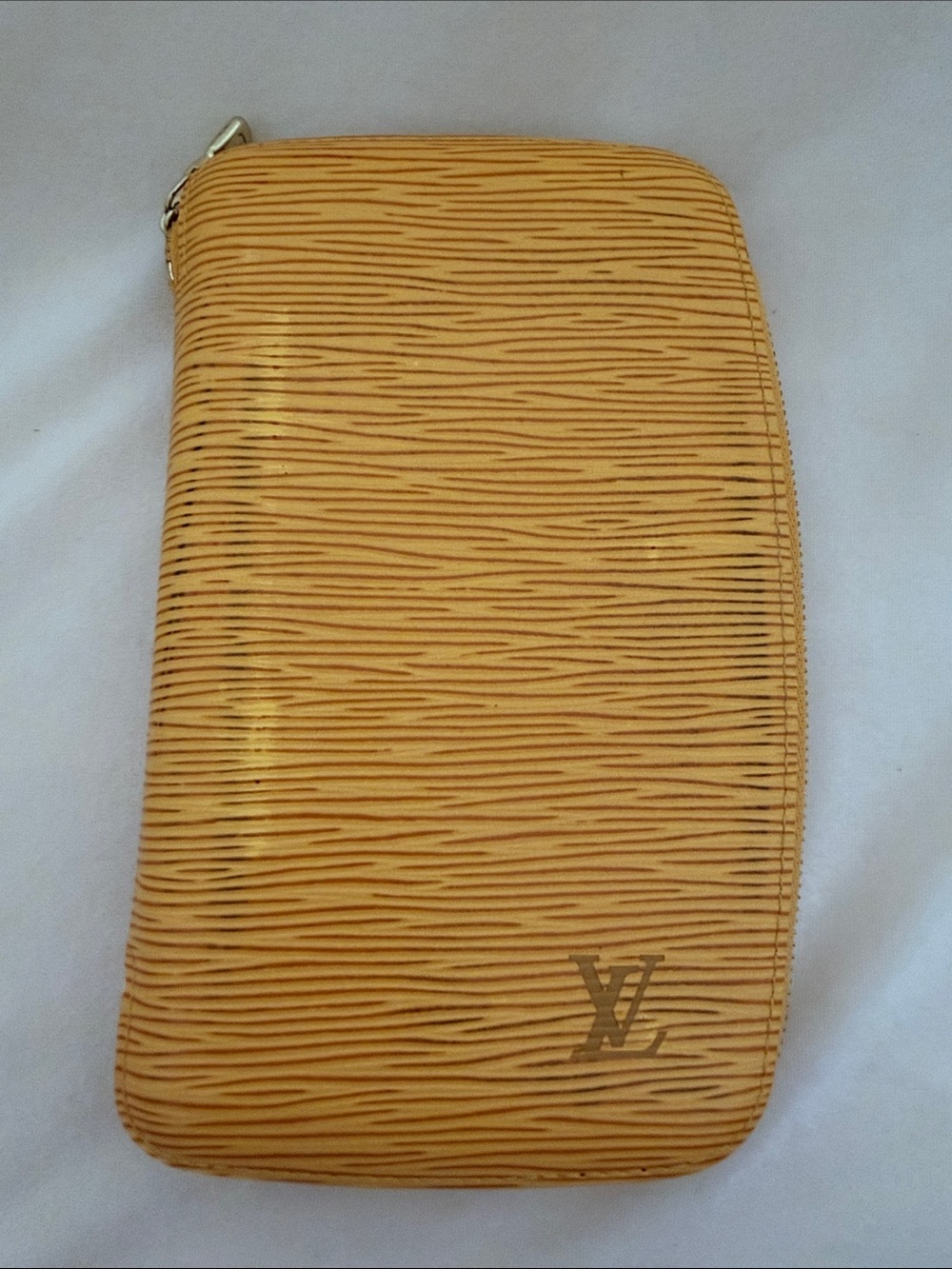 Louis Vuitton Yellow Epi Leather Wallet